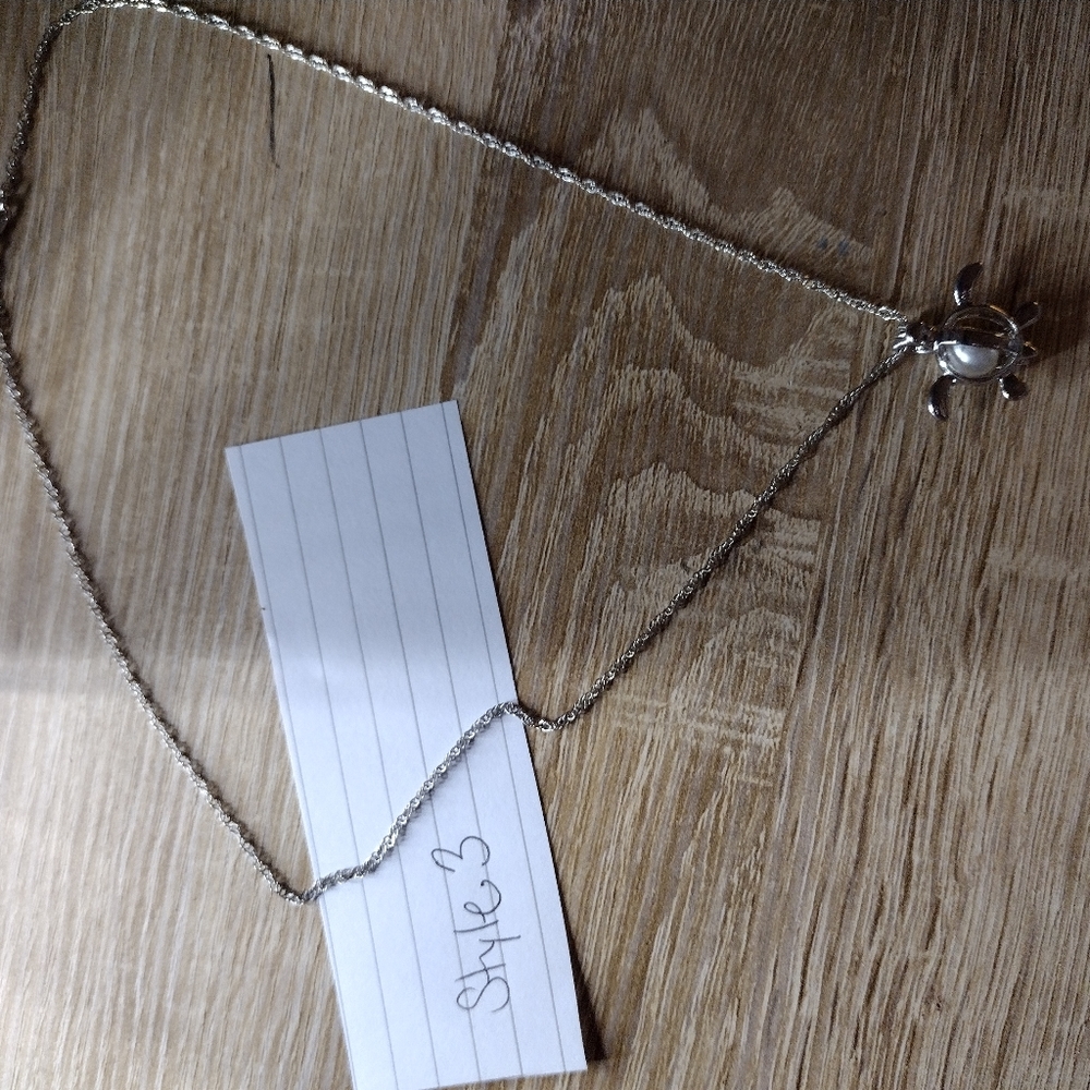 Silver necklace
